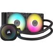 corsair icue link titan 240 rx aio rgb liquid cpu cooler controller black cw 9061016 ww photo