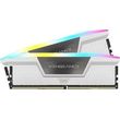 ram corsair vengeance white rgb 64gb 2x32gb ddr5 6000mt s cl30 intel xmp dual cmh64gx5m2b6000c30w photo