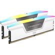 ram corsair vengeance rgb white 64gb 2x32gb ddr5 5200mt s cl40 intel xmp dual cmh64gx5m2b5200c40w photo