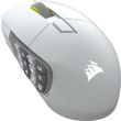 corsair scimitar elite wileress se mmo rgb gaming mouse white ch 9314011 ww photo