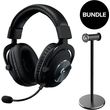 logitech g pro x 71 gaming headset premium headset stand bundle photo