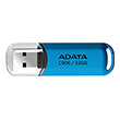 adata ac906 32g rwb classic c906 32gb usb20 flash drive blue photo