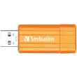 verbatim 47394 store n go pinstripe usb 20 orange 4gb photo
