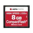 agfaphoto compact flash 8gb high speed 233x mlc photo