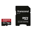 transcend ts64gusdu1 64gb micro sdxc class 10 uhs i 400x premium with adapter photo