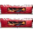 ram gskill f4 2666c15d 16grr 16gb 2x8gb ddr4 2666mhz ripjaws 4 red dual channel kit photo