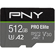 pny elite pro micro sdxc 512gb u3 v30 a2 psdux512u3100pro ge photo