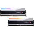 ram gskill trident z5 rgb 32gb 2x16gb ddr5 7600mhz cl36 intel xmp silver f5 7600j3646g16gx2 tz5r photo