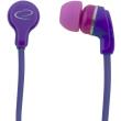 esperanza eh147v stereo earphones neon violet photo
