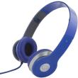 esperanza eh145b stereo audio headphones techno blue photo
