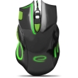 esperanza egm401kg wired mouse for gamers 7d optical usb mx401 hawk black green photo