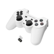 esperanza egg108w gladiator vibration gamepad wireless for pc ps3 white black photo