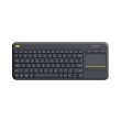 pliktrologio logitech 920 007145 k400 plus wireless touch keyboard black us photo