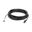 logitech group 10m extended cable for large conference rooms mini din 6 photo