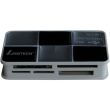 lamtech all in 1 card reader usb20 black silver photo