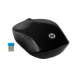 hp 200 wireless mouse x6w31aa black photo