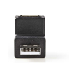 nedis ccgp60940bk usb 20 adapter a male a female 270 angled black photo