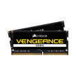 ram corsair cmsx32gx4m2a2666c18 vengeance black 32gb 2x16gb so dimm ddr4 2666mhz dual kit photo