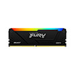 ram kingston kf436c18bb2a 16 fury beast rgb 16gb ddr4 3600mt s cl18 photo