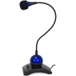 esperanza eh130b microphone chat desktop blue photo