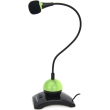 esperanza eh130g microphone chat desktop green photo