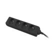 lanberg 4 sockets power strip for ups system 1m photo