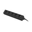 lanberg 5 sockets power strip for ups system 1m photo