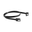 lanberg sata data iii 6gb s f f cable metal clips angled black 70cm photo