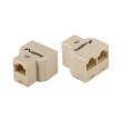 lanberg rj45 inline coupler rj45 2xrj45 photo