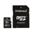 intenso 3433490 64gb micro sdxc uhs i professional class 10 adapter photo