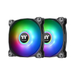 thermaltake pure duo 14 argb bk 140x140x25mm sync radiator fan photo