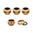 corsair hydro x fitting hard xf straight gold 4 pa photo