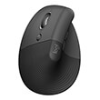 logitech 910 006474 lift vertical ergonomic wireless mouse left handed graphite photo