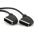 cablexpert ccv 518 scart cable 18m black photo