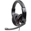 gembird mhs u 001 usb stereo headset glossy black photo