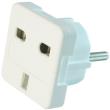 cablexpert a ac ukeu 001 ac power adapter reymatos uk socket to eu schuko plug 75a photo