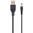 cablexpert cc usb amp35 6 usb am to 35 mm power plug cable 18 m black color photo