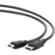 cablexpert cc dp hdmi 3m displayport to hdmi cable 3m photo