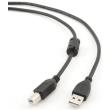 cablexpert ccf usb2 ambm 10 premium quality usb a plug to b plug cable 3m photo