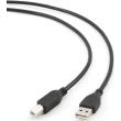 cablexpert ccp usb2 ambm 6 premium quality usb20 cable a plug to b plug 18m black photo