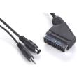 cablexpert ccv 4444 10m scart plug to s video audio cable 10m photo