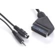 cablexpert ccv 4444 5m scart plug to s video aud photo