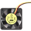 gembird d40bm 12a 40x40x10mm ball bearing dc fan 12v 7cm cable 40mm photo