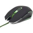 gembird musg 001 g gaming mouse green photo