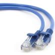 cablexpert pp12 025m b blue patch cord cat5e molded strain relief 50u plugs 025m photo