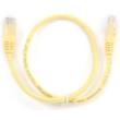 cablexpert pp12 025m y yellow patch cord cat5e molded strain relief 50u plugs 025m photo