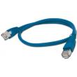 cablexpert pp12 15m b blue patch cord cat5e molded strain relief 50u plugs 15m photo