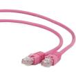 cablexpert pp12 1m ro pink patch cord cat5e molded strain relief 50u plugs 1m photo