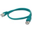 cablexpert pp6 1m g green patch cord cat6 molded strain relief 50u plugs 1m photo