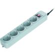 gembird spg3 b 15c power cube surge protector 5 sockets 45m white me diakopti photo
